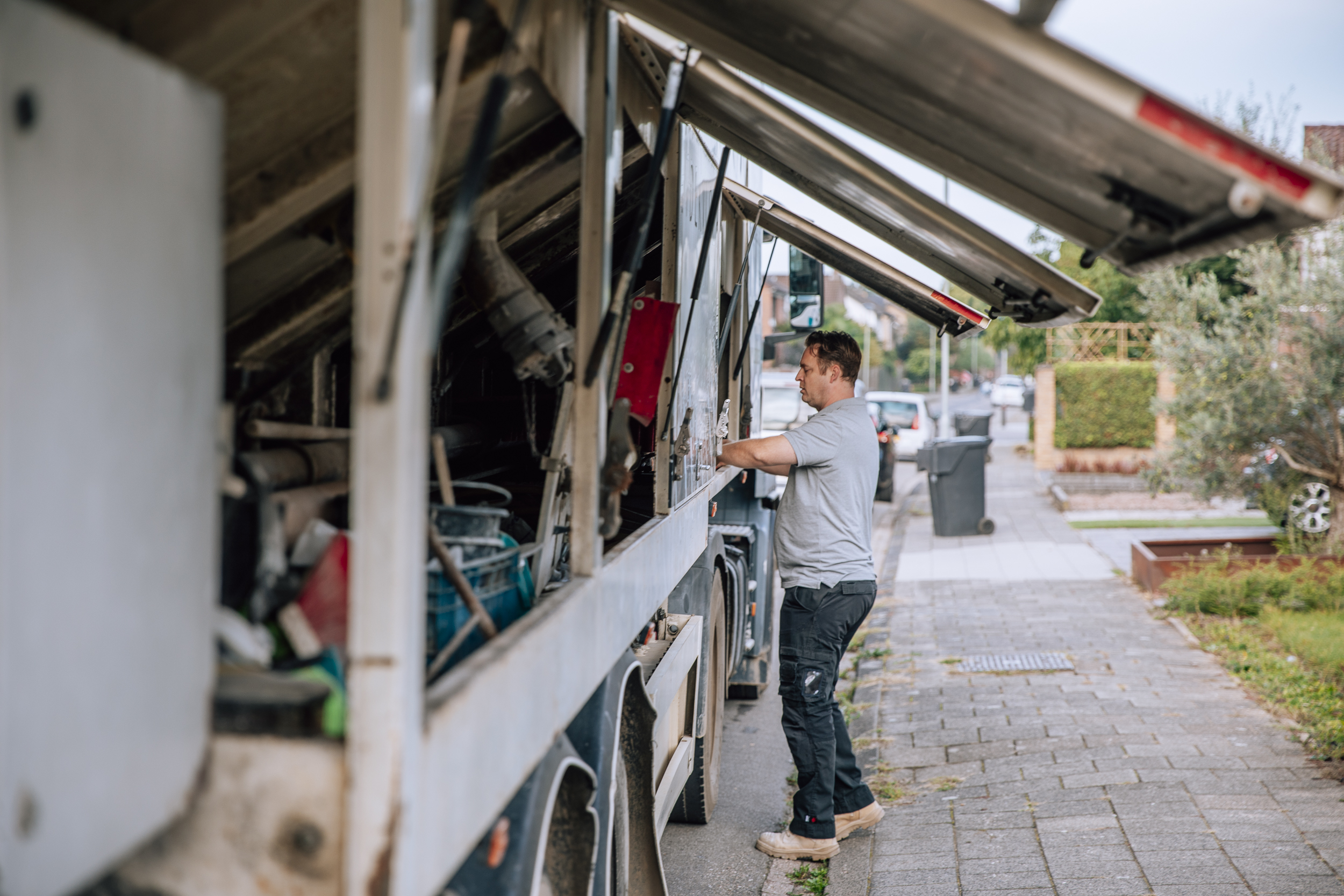 Installatieproces cementdekvloeren