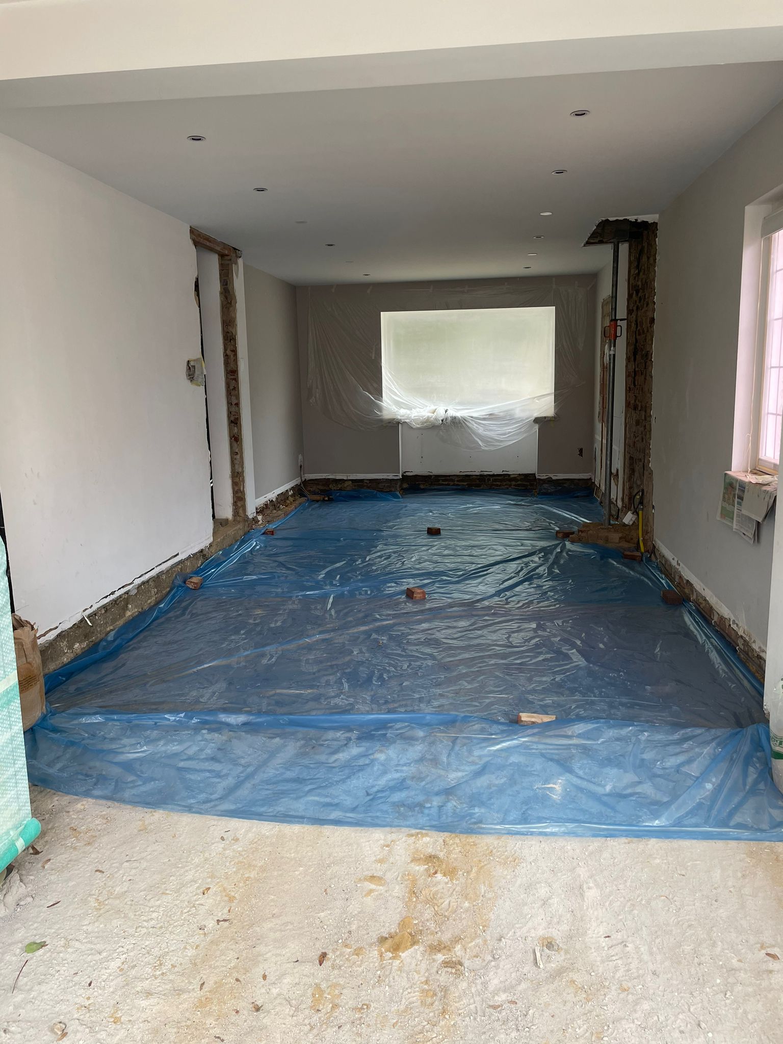 Isolatie onder cementdekvloer